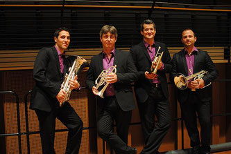 Prestige Brass Quartet, concert, Week-ends musicaux, Festival de Chaillol