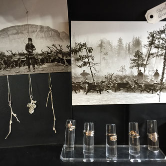 100 escales, bijoux, artisanat, Laponie suédoise, boutique en ligne