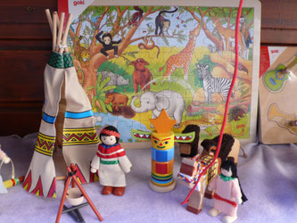 Jouets en bois, Goki, Marché de Noël de Gap, Hautes Alpes
