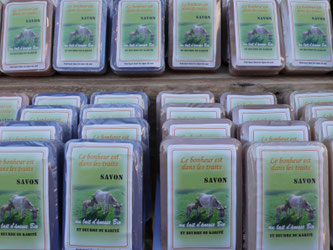 Stand Le Bonheur est dans les Traits, Marché de Noël de Gap, Hautes Alpes