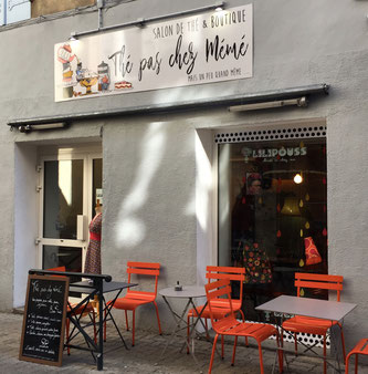 Thé pas chez Mémé, salon de thé, boutique, Gap, Hautes-Alpes