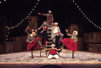Théâtre La Passerelle, spectacle, Les Encombrants font leur cirque, Théâtre La Licorne