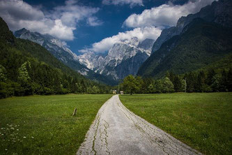 Straße Berge Alpen