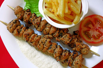 Vegane Spieße