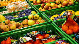Obst im Supermarkt