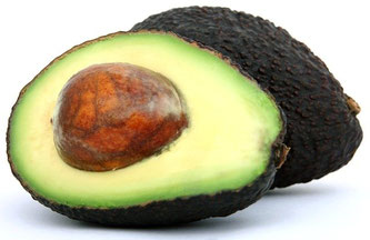 Avocado aufgeschnitten