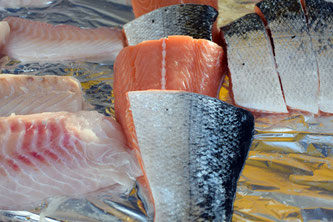 Lachsfilet
