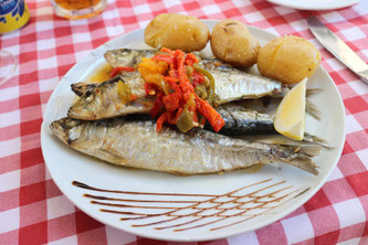Fisch am Teller