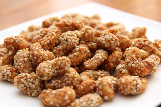 Cashewkerne zubereitet