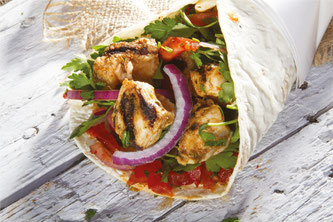 Hühnchen Wrap
