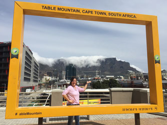 Bild: Rahmen für Table Mountain Cape Town South Africa