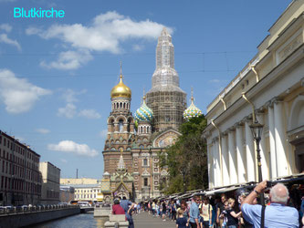 Bild: Die Blutkirche in St. Petersburg