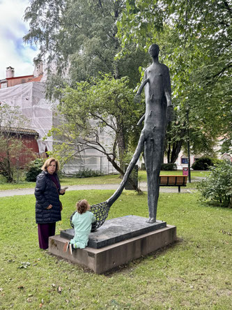 Bild: Bronzestatue