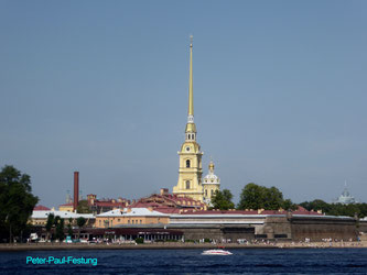 Bild: Peter-und-Paul-Festung in St. Petersburg