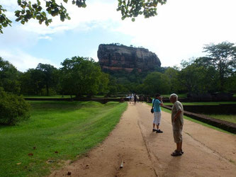 Bild: Fels von Sigiriya
