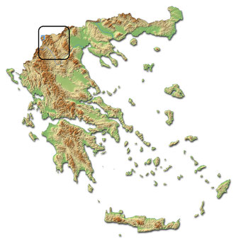 Die Prespa Seen liegen im Norden Griechenlands