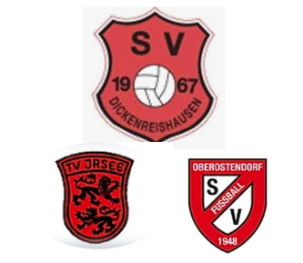 Die kommenden Gegner. TV Irsee, SV Oberostendorf und SV Dickenreishausen.