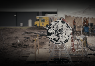 Swissloop Tunneling gewinnt in Texas mit der selbstentwickelten Mikrotunnelbohrmaschine «Groundhog Beta» Bild: Swissloop Tunneling/Empa