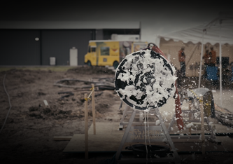 Swissloop Tunneling gewinnt in Texas mit der selbstentwickelten Mikrotunnelbohrmaschine «Groundhog Beta» Bild: Swissloop Tunneling/Empa 