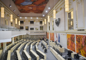 Großer Redoutensaal in der Hofburg © Parlamentsdirektion / Bernhard Zofall