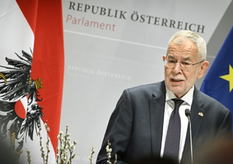 Grußbotschaft Bundespräsident Alexander Van der Bellen © Parlamentsdirektion / Johannes Zinner