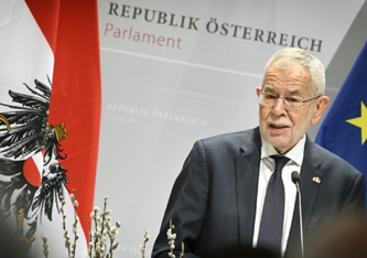 Grußbotschaft Bundespräsident Alexander Van der Bellen  © Parlamentsdirektion / Johannes Zinner