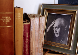 Jonas Fränkel in späten Jahren, Foto: NB, Simon Schmid