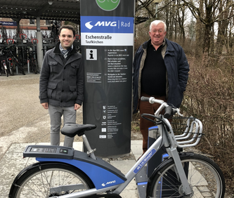 Gemeinderat Matteo Dolce und Zweiter Bürgermeister Alfred Widmann