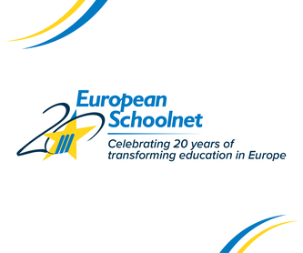 Jubiläumslogo des European Schoolnet 