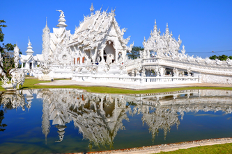 Weißer Tempel von Wat Rong Khun © Manus Chairojsumphun auf Pixabay 