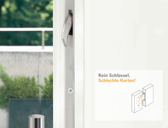 Serienmäßige Sicherheit mit Mehrfachverriegelung und zwei zusätzlichen Riegeln in den Edelstahlschließblechen