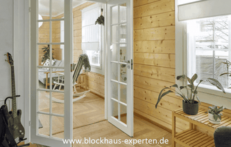 Innenansicht in einem Wohnblockhaus