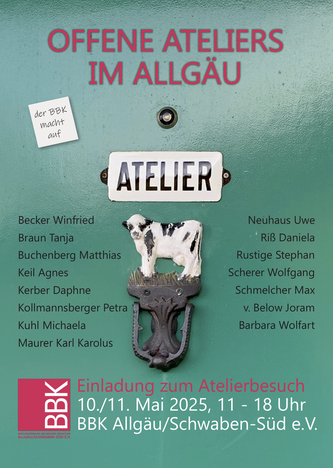 Kunstverein Bobingen, Galerie im Schlösschen, Sparkasse Schwaben-Bodensee, Joram von Below, Kunst Malerei zeitgenössische Kunst Kempten Allgäu