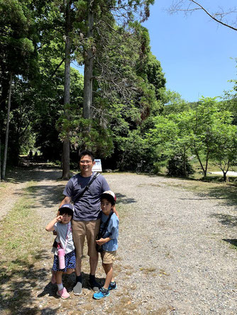 東谷山へここから登ります！