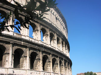 Sehenswürdigkeiten Europa: Italien. Im Bild: Das Kolosseum in Rom.