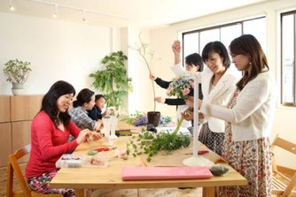 神奈川　湘南　茅ヶ崎　フラワーアレンジ