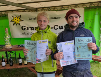 Sieger Grunert-Cup 2025 - B-Pokal - Thilo Clausen + Alenandré Deléarde