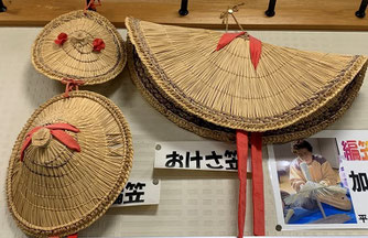 孝さんが制作し、旧花泉公民館に寄贈