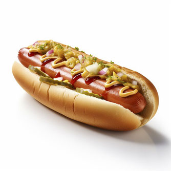 ホットドッグ、ファストフード、ジャンクフード、料理、食材、食事、食べ物、フリー素材、hot dog, fast food, junk food, cooking, ingredients, meal, food, free material,