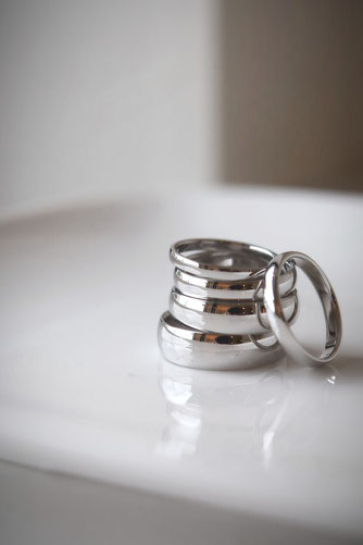 6mm ～ 2mm幅から選べる PLANE RING