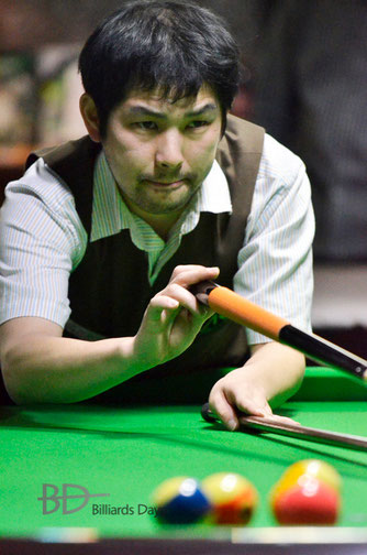 丁俊晖（ビリヤード選手）直筆サイン入り写真 丁俊晖（ビリヤード選手）直筆サイン入り写真 HATTRICK（ハット
