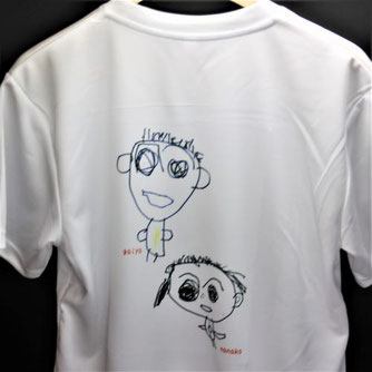 アート作品・子供の作品で作るＴシャツ