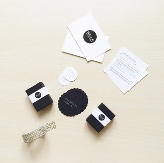 Verpackungsdesign Holzohrstecker Belle Accessoires