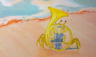 「しかけ」のある絵ー　『ホルン蟹』つきおかゆみこ