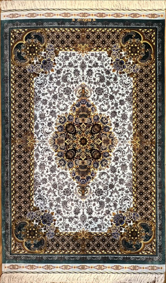 QUM SILKザロニム150x100 - ペルシャ絨毯 キリム ペルシャン QUM SILKザロニム150x100 - ペルシャ絨毯 キリム ペルシャン