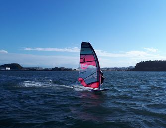 ウインドサーフィン　海の公園　神奈川　横浜　スピードウォール　スクール　初心者　体験