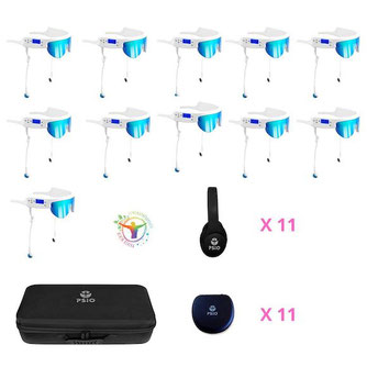 Lunettes PSIO Pro Plus 10 - 3.0 Blanc avec 63 programmes