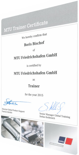 Trainer Certificate