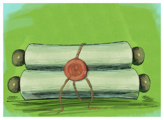 Les rouleaux sont scellés jusqu'au temps de la fin