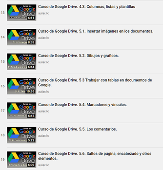 Videotutorials Sobre Docs Pagina Web De Einesgoogle